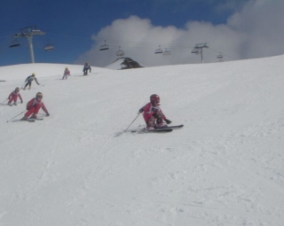  Esqui de alto nível para crianças em La Plagne